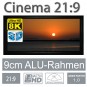 21:9 fixed frame screen 9cm framewidth RX-Serie
